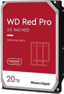 Western Digital WD Red Pro 20TB, SATA 6Gb/s 3,5" NAS HDD im 2er Pack