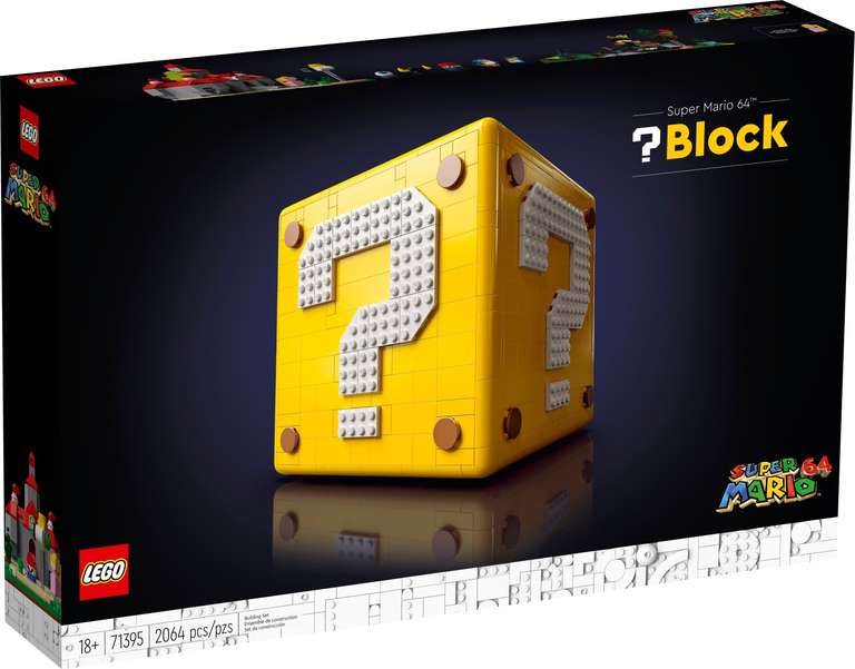 LEGO Super Mario Set 71395 Fragezeichen-Block aus Super Mario 64