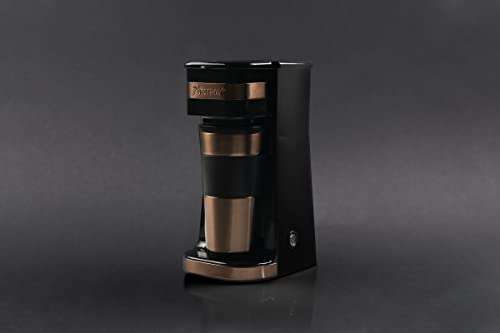 Bestron Kaffeemaschine mit Isolierbecher für gemahlenen Filterkaffee,
