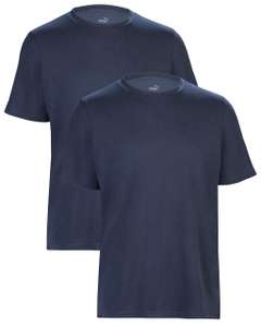 2x PUMA T-Shirt Herren Statement Deluxe Edition - Baumwolle - schwarz, weiß, blau oder grau