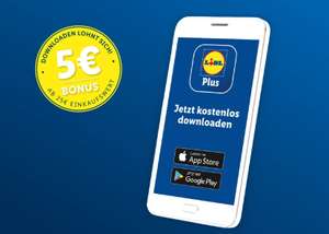 5€ Rabatt ab 25€ Einkaufswert in der Lidl Plus App