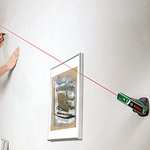 Bosch Laser-Wasserwaage PLL 1 P mit Wandhalterung