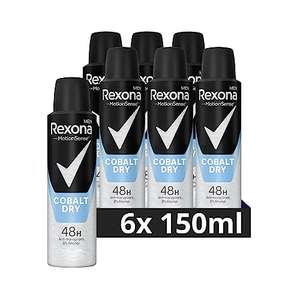Rexona Men MotionSense Deo Spray Cobalt Dry 6x 150ml