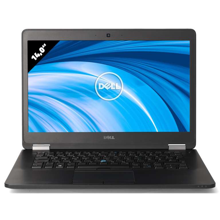 (Refurbished - "Seht Gut") Dell Latitude E7470 14,0 Zoll mit i7-6600U 16GB RAM - 256GB SSD - FHD Display, Webcam Laptop