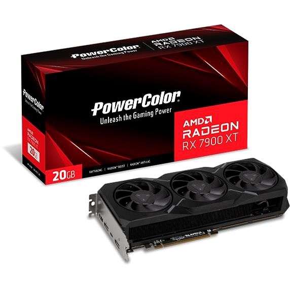 PowerColor AMD Radeon RX 7900 XT 20GB Grafikkarte + The Last of Us Key