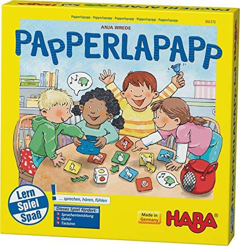 Haba 302372 - Papperlapapp, Lernspielsammlung mit 6 Spielen
