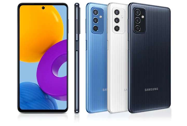 Samsung Galaxy M52 5G, 6/128GB, blau, schwarz od. weiß