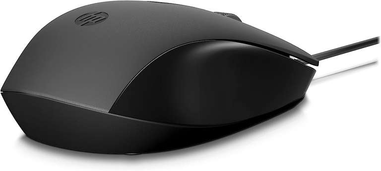HP 150 Wired Mouse, grau/schwarz