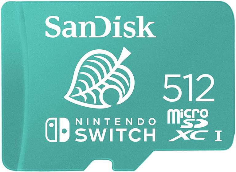 SanDisk microSDXC UHS-I Speicherkarte für Nintendo Switch, 512GB