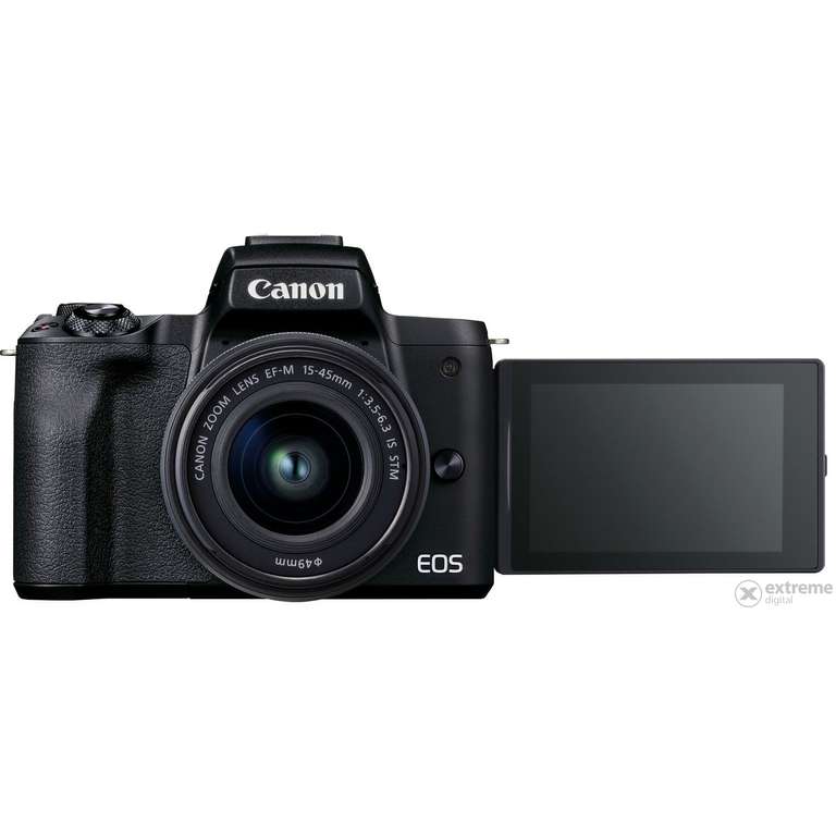 Canon "EOS M50 Mark II" mit Objektiv EF-M 15-45mm 3.5-6.3 IS STM Vlogger Kit