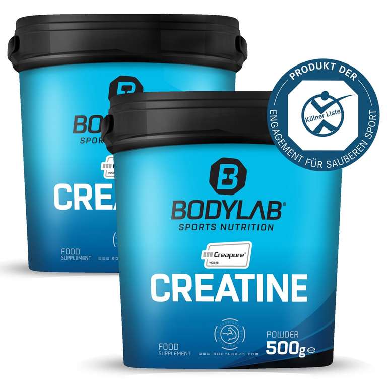 Bodylab24 Creatine Creapure 1kg (2x500g)