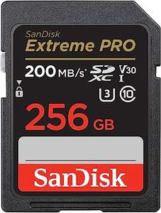 SanDisk Extreme PRO R200/W140 SDXC 256GB, UHS-I U3, Class 10