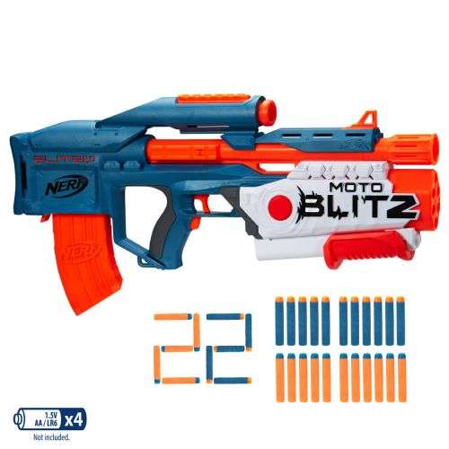NERF Elite 2.0 Motoblitz CS-10 2-in-1 Blaster motorisiert 60 cm