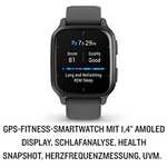 Garmin Venu Sq 2 - GPS-Fitness-Smartwatch mit 1,4" AMOLED Display