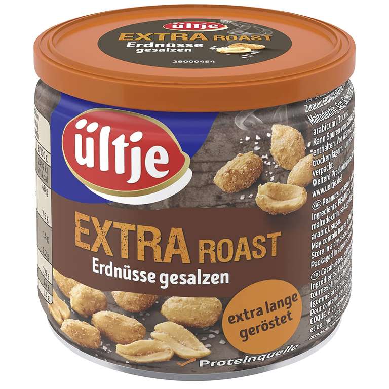 ültje "Ofen Erdnüsse gesalzen" oder "Extra Roast" 180 g