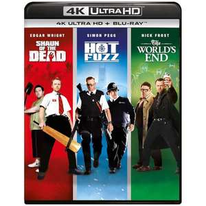 Cornetto Trilogy UHD/4K (Shaun of the Dead, Hot Fuzz, Worlds End)