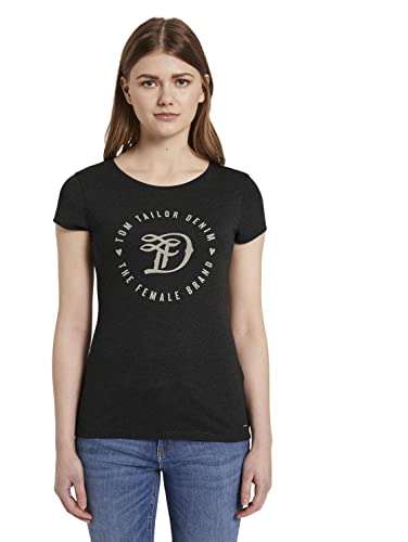 TOM TAILOR Denim Damen Jersey T-Shirt aus Bio-Baumwolle / Größe XS-XXL