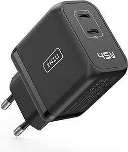 INIU 45W 2-Port USB-C GaN II Ladegerät