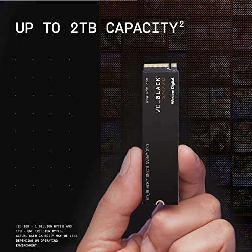 Western Digital WD_BLACK SN770 NVMe SSD 1TB, M.2