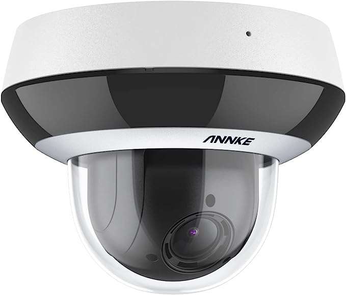 ANNKE CZ400 4MP PoE PTZ Dome Außen-Überwachungskamera Schwenkbar, 4-fach optischer Zoom, Farbnachtsicht
