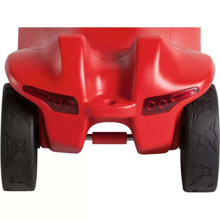 BIG Bobby-Car Neo in Rot, Blau oder Pink - Rutschfahrzeug mit Flüsterräder, Anti-Rutsch-Oberfläche und Rücklichter