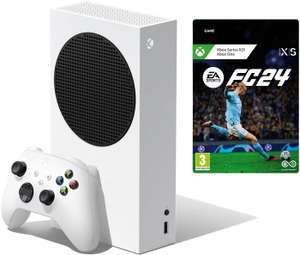 "Xbox Series S (500 GB) + EA Sports FC 24 + FIFA - World Cup Collection - Trinkflasche" (264€ bei Abholung Store Wien / sonst 268,49€)