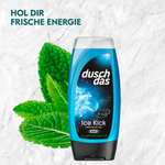 Duschdas 2-in-1 Duschgel & Shampoo Ice Kick Duschbad 6 x 225ml