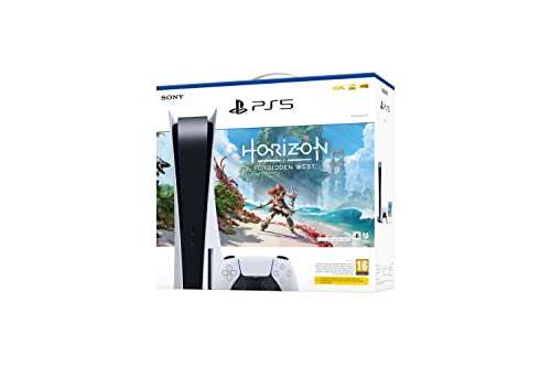 PlayStation 5 (mit Laufwerk) + Horizon Forbidden West bei Amazon.ES - "PRIME benötigt"
