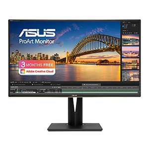 ASUS ProArt PA329C | 32 Zoll 4K UHD Professioneller Monitor 16:9 IPS, 3840x2160, 100% Adobe RGB, hohe Farbtreue, HDR 600, 60W USB-C
