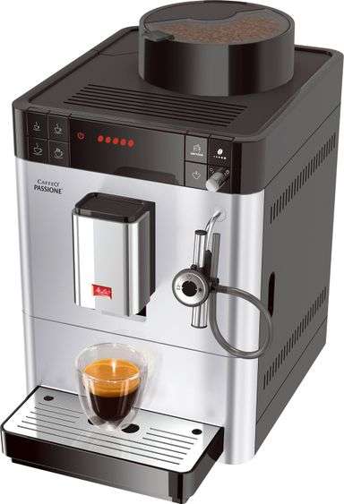 Melitta Passione F530 Kaffeevollautomat silber
