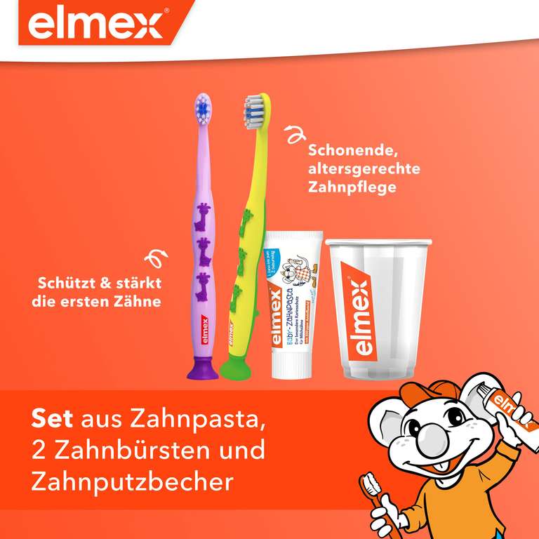 elmex Zahnpflege Erstausstattung Baby 0-2 Jahren