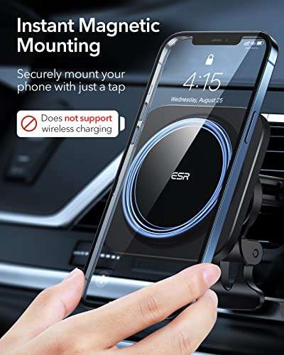 ESR HaloLock MagSafe Autohandhalterung für iPhone 12, 13 & 14 Series, ausgenommen iPhone 14 Pro