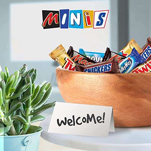 Snickers, Mars, Twix und weitere Mini Schokoriegel | Großpackung Schokolade | Party Mix | 71 Riegel | 1 x 1,4kg
