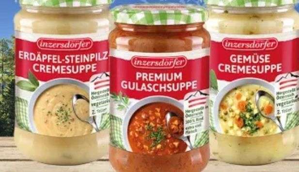 3 Inzersdorfer Suppen gratis (Billa+Marktguru)