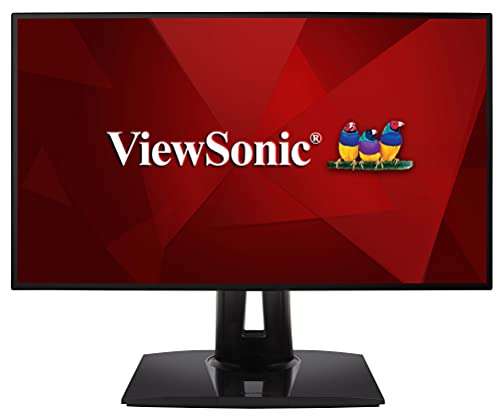 Viewsonic ColorPro VP2458 24 Zoll Fotografen Monitor Full-HD, IPS-Panel mit Delta E<2, 100% sRGB, USB 3.1 Hub