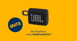 GRATIS JBL GO 3 Bluetooth Lautsprecher bei XOXO Mobilfunktarif/ Handyvertrag Abschluss