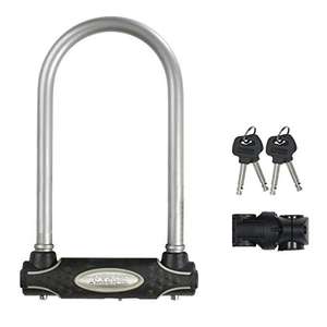 MASTER LOCK Bügelschloss, Schlüsselschloss mit Halterung
