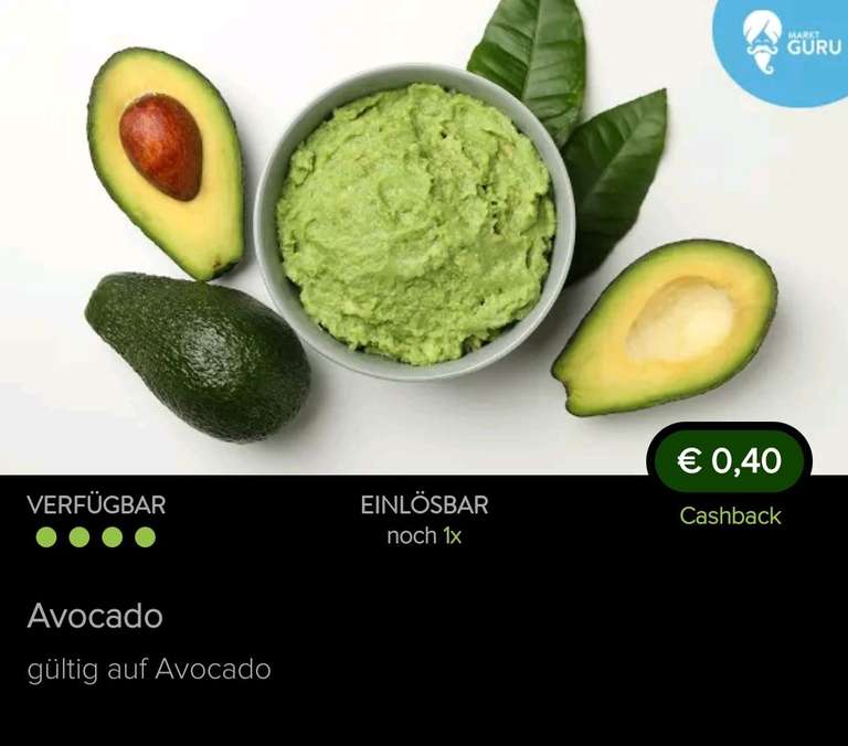 Marktguru Billa Plus: Avocado 0,29 €