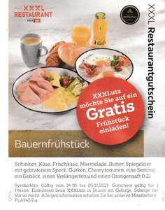 Gratis Bauernfrühstück & Gratis Rucksack Eröffnung XXXLutz Brunn am Gebirge