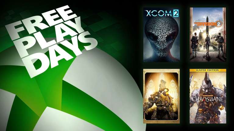 [Xbox] Free Play Days – XCOM 2, TC’s The Division 2, Warhammer 40K: Inquisitor – Ultimate Edition, and Warhammer: Chaosbane Slayer Edition