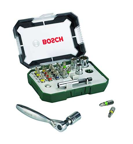Bosch X-Line Bitset/Steckschlüsselsatz, 26-tlg.