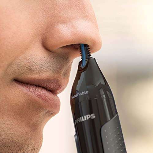 Philips Trimmer Series 3000 - Nasenhaar-, Ohrenhaar- und Augenbrauentrimmer