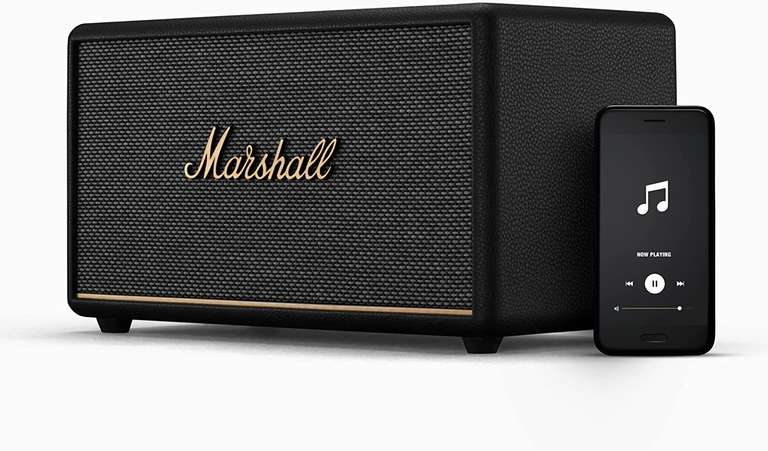 Marshall Stanmore III Bluetooth Lautsprecher, schwarz