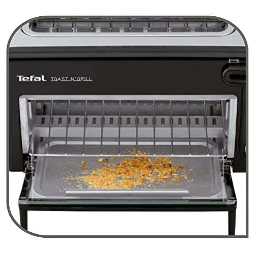 Tefal Toast n’ Grill TL6008 | 2 in 1 Toaster und Mini-Ofen
