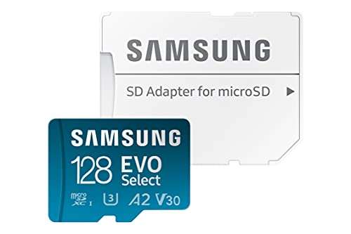 Samsung EVO Select R130 microSDXC 128GB Kit