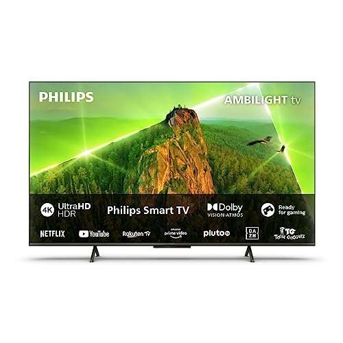 Philips Smart TV | (43 UHD Zoll) | 43PUS8108/12 Fernseher Preisjäger 4K cm | Hz 108 LED 60 