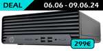 HP EliteDesk 805 G6 SFF Office-PC – AMD Ryzen 5 4650G 16GB RAM 2x m.2 NVMe SSD-Slot USB 3.2 Gen2 USB-C 2xDP - refurbished Multimedia-PC
