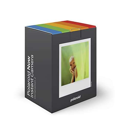 Polaroid Now Gen 2 Sofortbildkamera in Schwarz oder Weiß/Schwarz