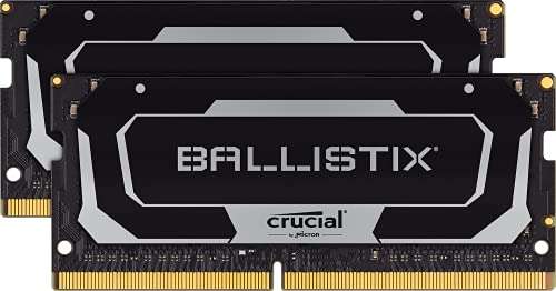 Crucial Ballistix SO-DIMM Kit 32GB (2x 16GB), DDR4-3200, CL16-18-18-36 (BL2K16G32C16S4B)