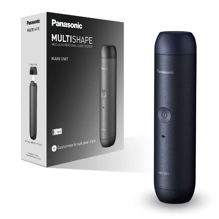Panasonic MULTISHAPE HandStück für Bart-/Körper-/Haar- und  Nasen-/Ohren-/Augenbrauentrimmer, 3-Klingen-Rasierer, Zahnbürste -  Preisjäger